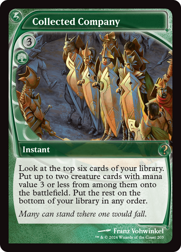 Collected Company (Future Sight) [Mystery Booster 2] | Local Legends