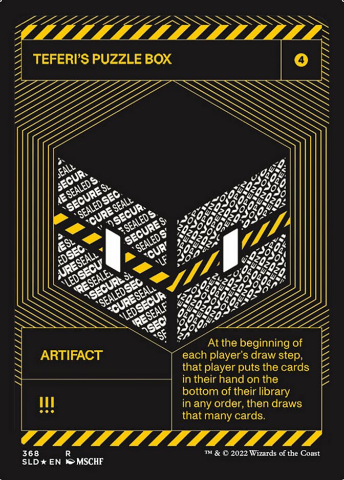 Teferi's Puzzle Box (Foil Etched) [Secret Lair Drop Series] | Local Legends