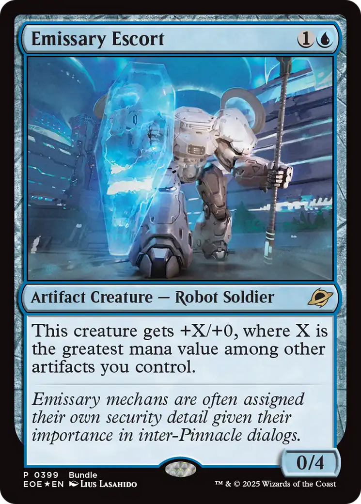 Emissary Escort [Edge of Eternities Promo Pack] | Local Legends