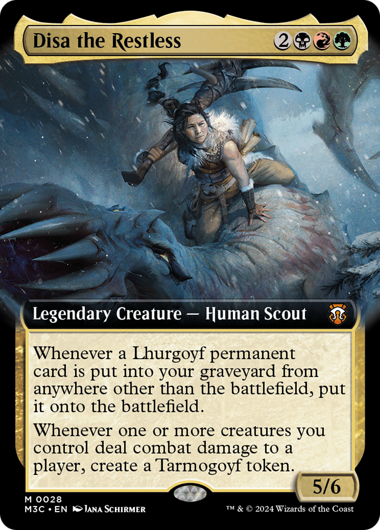 Disa the Restless (Extended Art) [Modern Horizons 3 Commander] | Local Legends