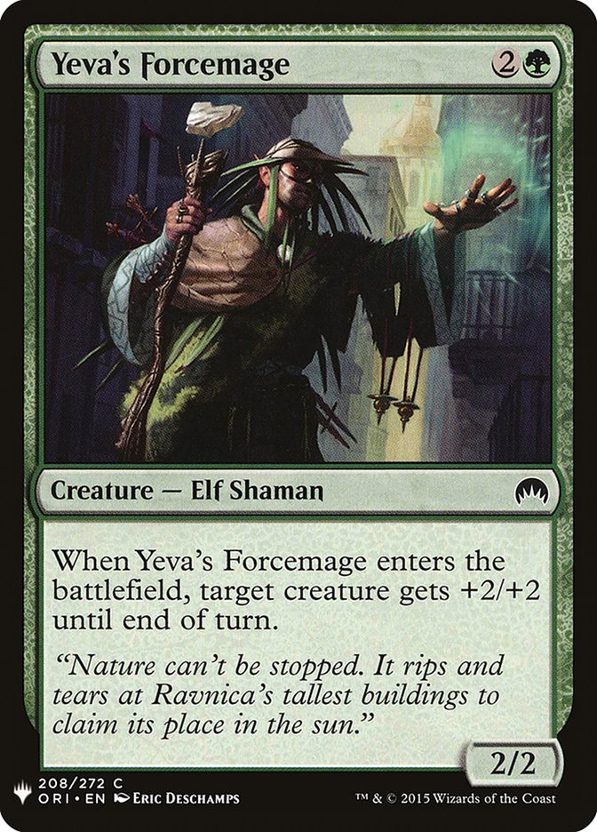 Yeva's Forcemage [Mystery Booster] | Golgari Games