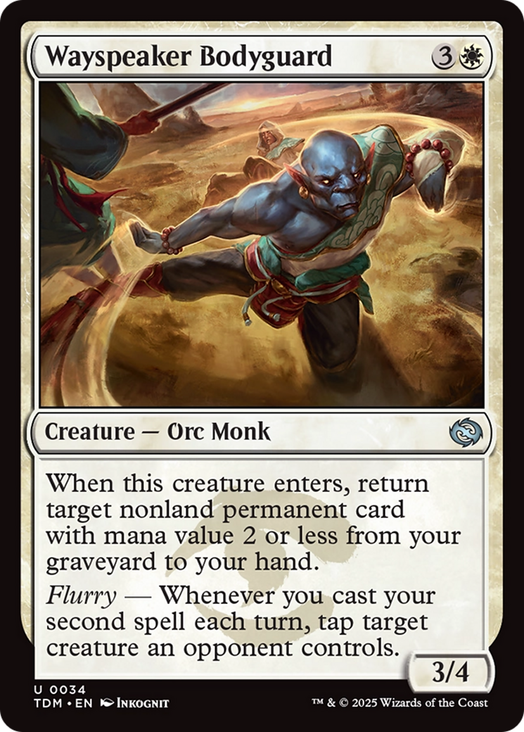 Wayspeaker Bodyguard [Tarkir: Dragonstorm] | Local Legends