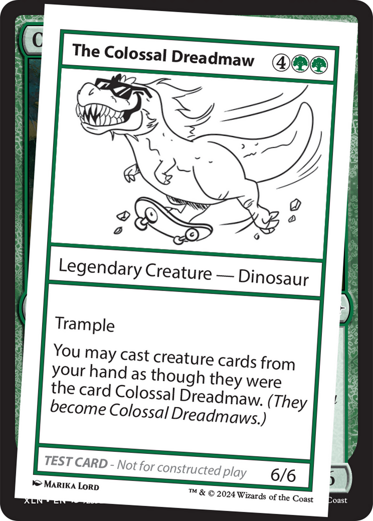 The Colossal Dreadmaw [Mystery Booster 2 Playtest Cards] | Local Legends
