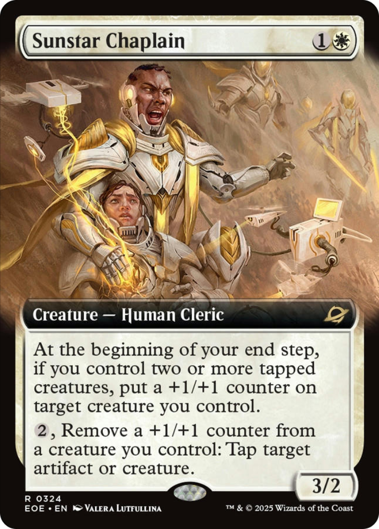Sunstar Chaplain (Extended Art) [Edge of Eternities] | Local Legends