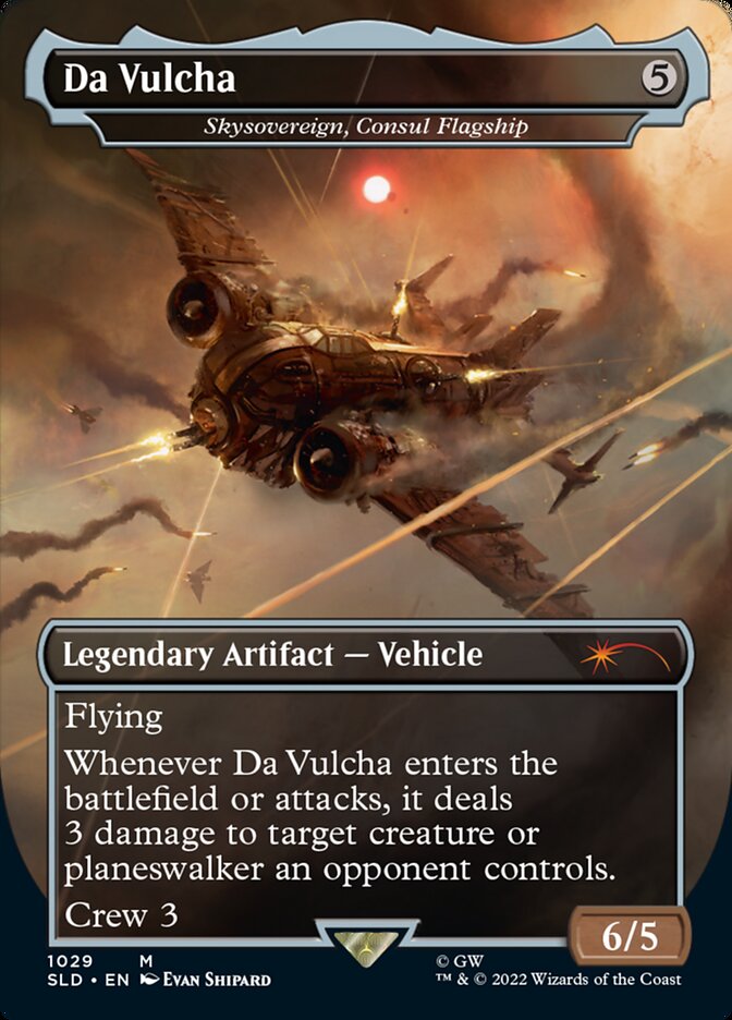 Da Vulcha - Skysovereign, Consul Flagship (Borderless) [Secret Lair Drop Series] | Golgari Games