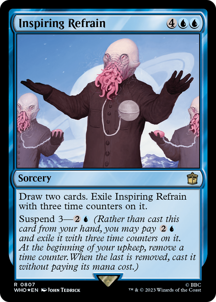 Inspiring Refrain (Surge Foil) [Doctor Who] | Local Legends
