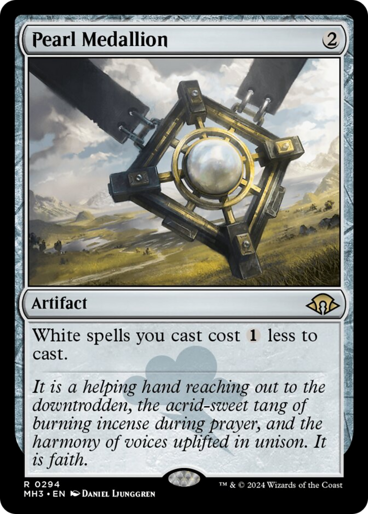 Pearl Medallion [Modern Horizons 3] | Local Legends
