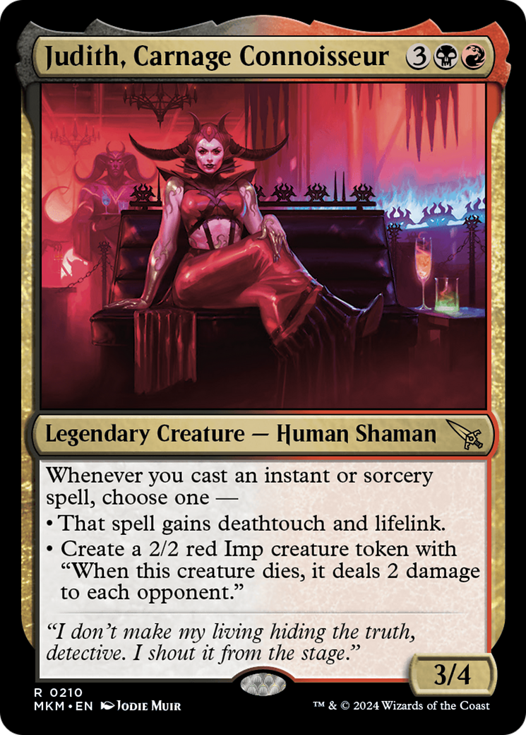 Judith, Carnage Connoisseur [Murders at Karlov Manor] | Local Legends