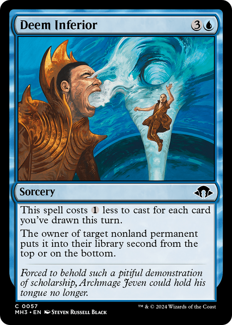 Deem Inferior [Modern Horizons 3] | Local Legends