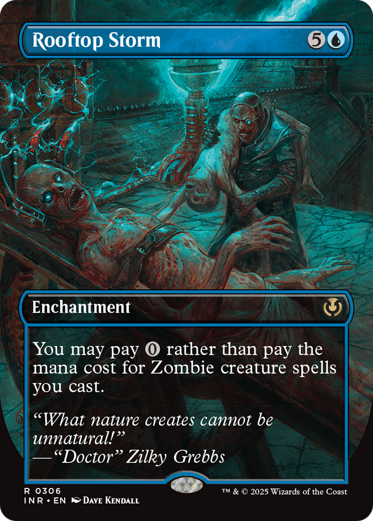 Rooftop Storm (Borderless) [Innistrad Remastered] | Local Legends