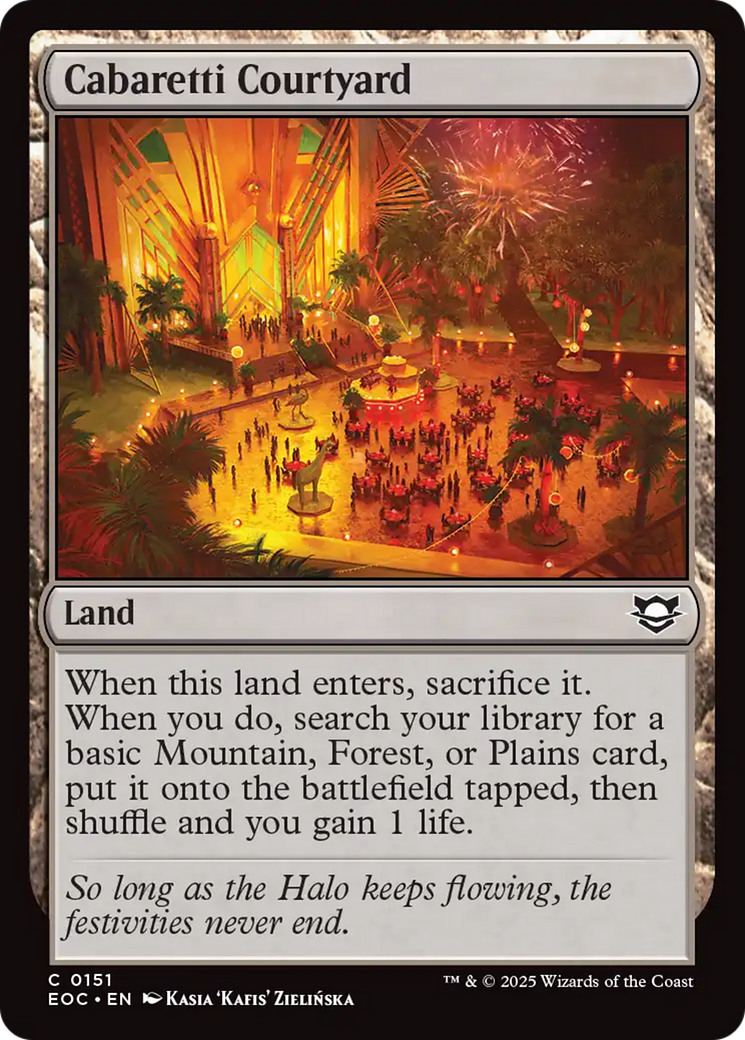 Cabaretti Courtyard [Edge of Eternities Commander] | Local Legends