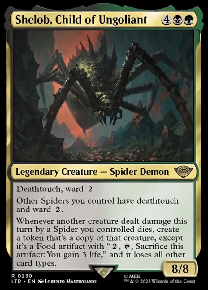 Shelob, Child of Ungoliant [The Lord of the Rings: Tales of Middle-Earth] | Golgari Games