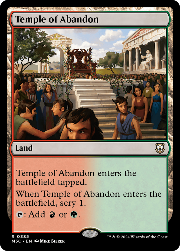 Temple of Abandon [Modern Horizons 3 Commander] | Local Legends