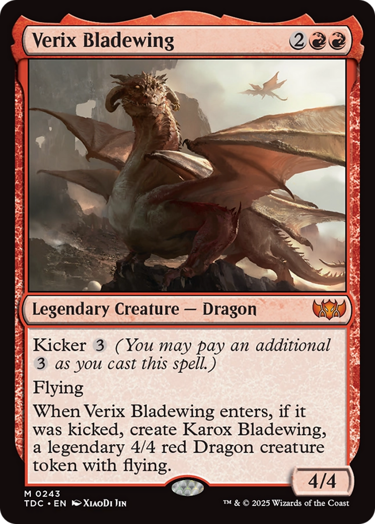 Verix Bladewing [Tarkir: Dragonstorm Commander] | Local Legends