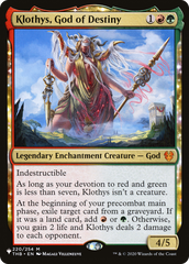 Klothys, God of Destiny [The List Reprints] | Golgari Games