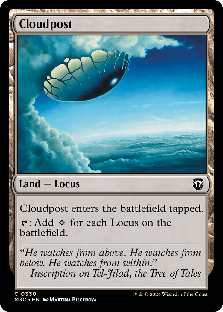 Cloudpost (Ripple Foil) [Modern Horizons 3 Commander] | Golgari Games