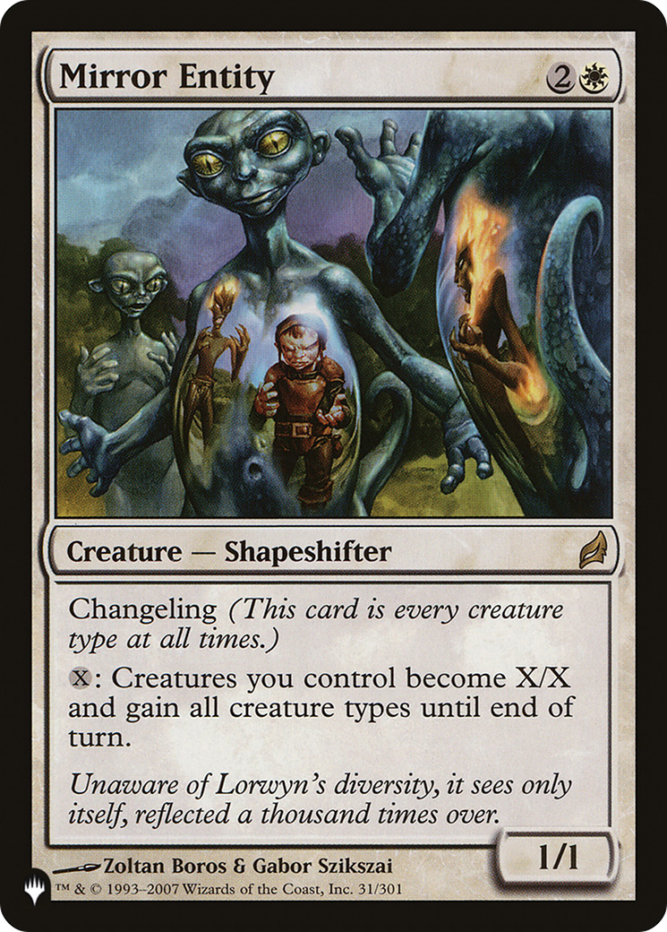 Mirror Entity (LRW) [The List] | Local Legends