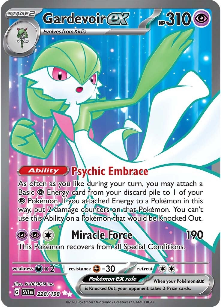 Gardevoir ex (228/198) [Scarlet & Violet: Base Set] | Golgari Games