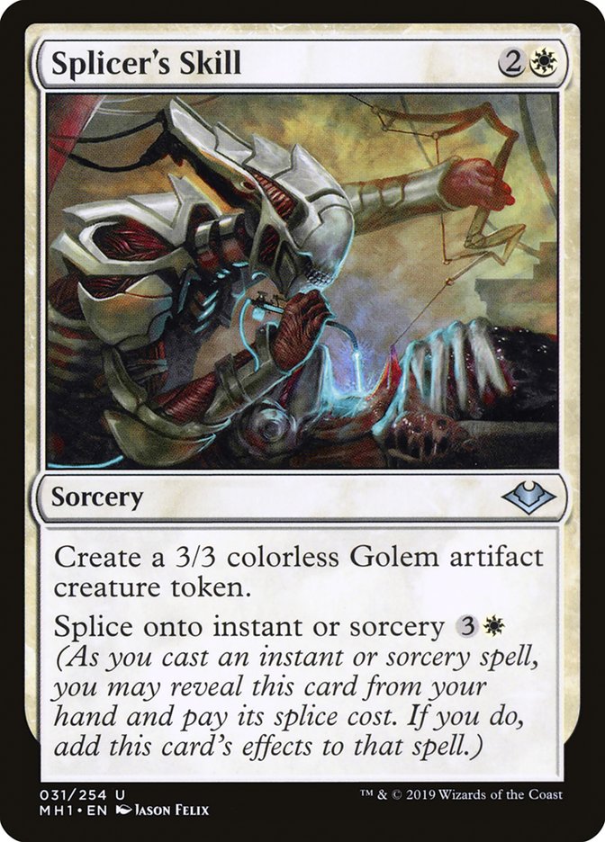 Splicer's Skill [Modern Horizons] | Local Legends