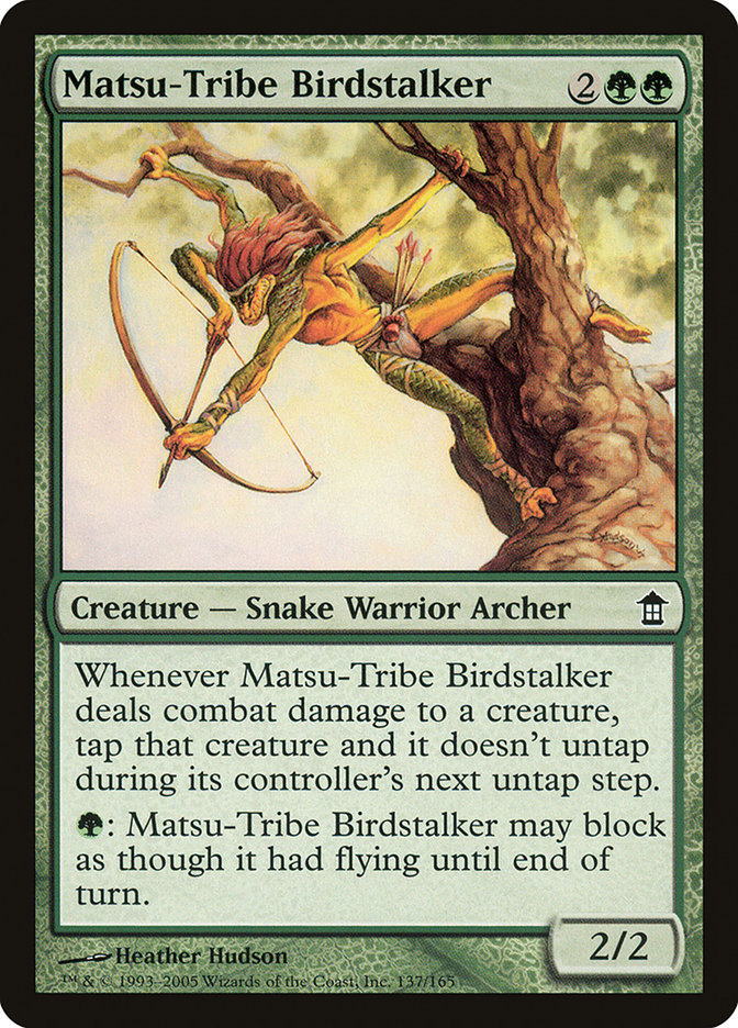 Matsu-Tribe Birdstalker [Saviors of Kamigawa] | Local Legends