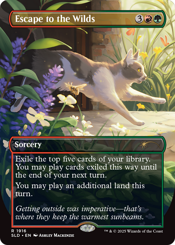 Escape to the Wilds (1916) (Rainbow Foil) [Secret Lair Drop Series] | Local Legends