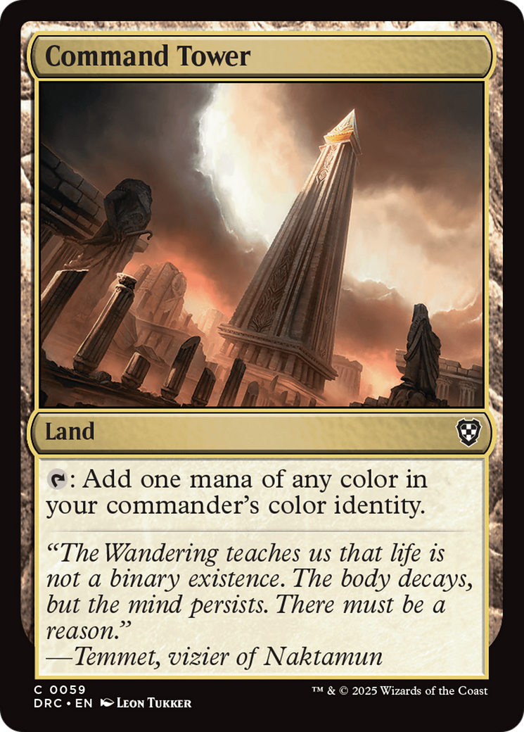 Command Tower [Aetherdrift Commander] | Local Legends
