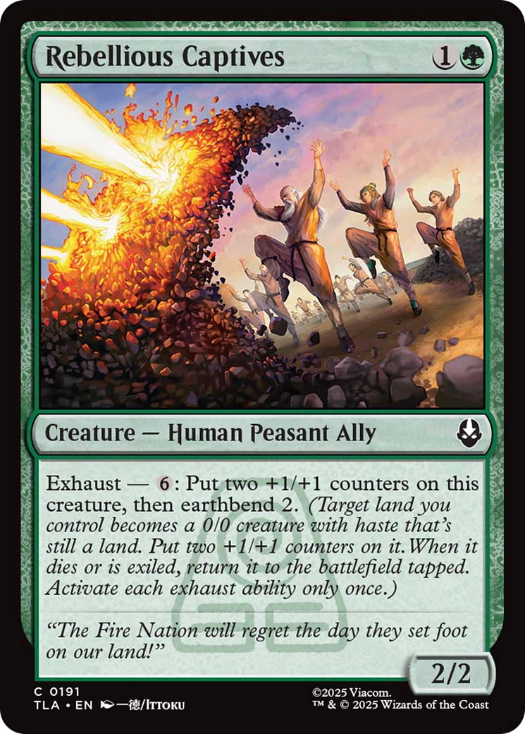 Rebellious Captives [Avatar: The Last Airbender] | Local Legends