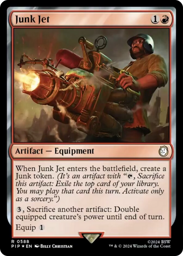 Junk Jet (Surge Foil) [Fallout] | Local Legends