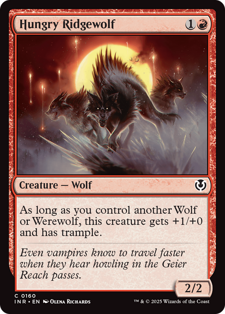 Hungry Ridgewolf [Innistrad Remastered] | Local Legends