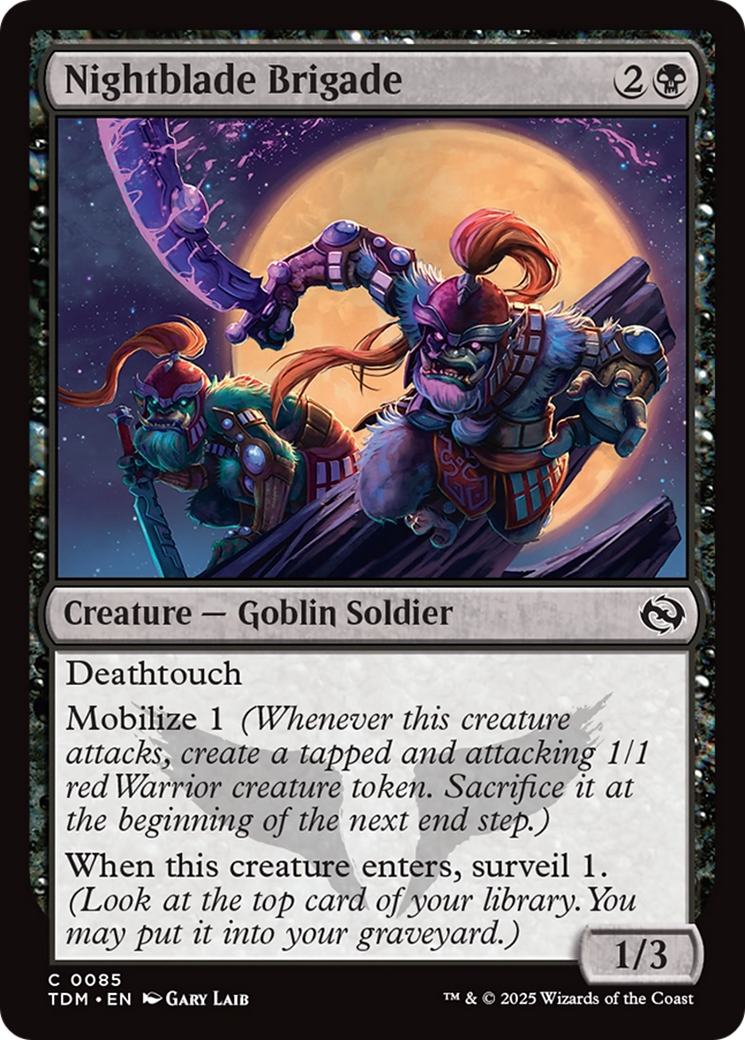 Nightblade Brigade [Tarkir: Dragonstorm] | Local Legends