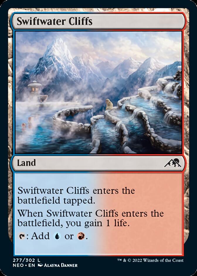 Swiftwater Cliffs [Kamigawa: Neon Dynasty] | Golgari Games