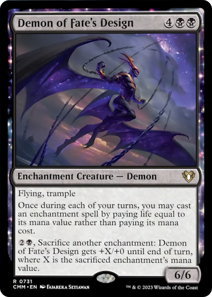 Demon of Fate's Design [Commander Masters] | Local Legends