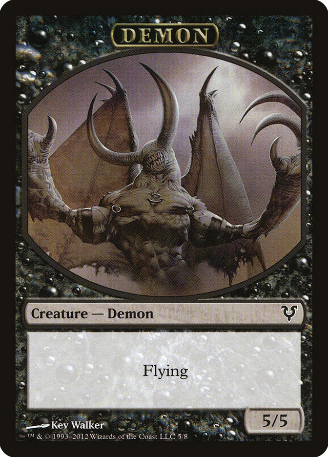 Demon Token [Avacyn Restored Tokens] | Local Legends