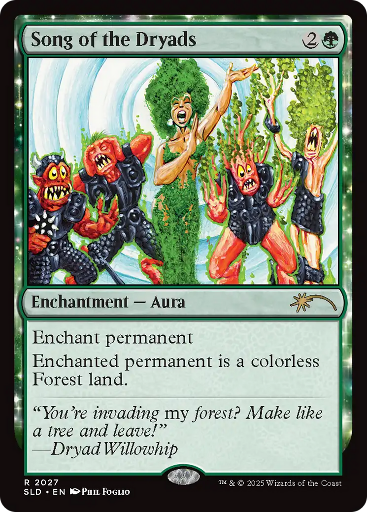 Song of the Dryads (2027) [Secret Lair Drop Series] | Local Legends