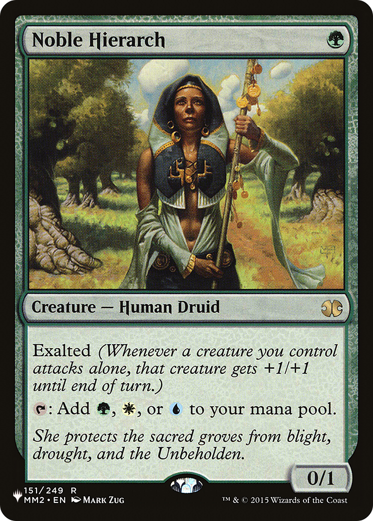 Noble Hierarch [The List] | Local Legends