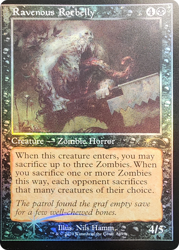 Ravenous Rotbelly (Retro Frame) [Secret Lair Drop Series] | Local Legends