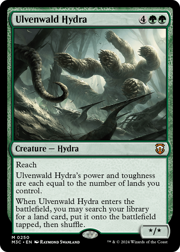 Ulvenwald Hydra (Ripple Foil) [Modern Horizons 3 Commander] | Local Legends