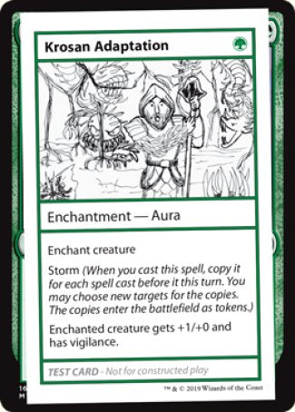Krosan Adaptation (2021 Edition) [Mystery Booster Playtest Cards] | Local Legends