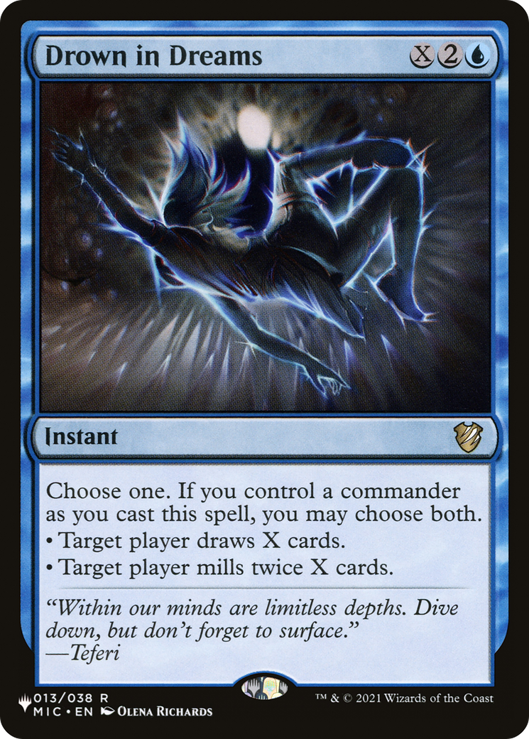 Drown in Dreams [The List] | Local Legends