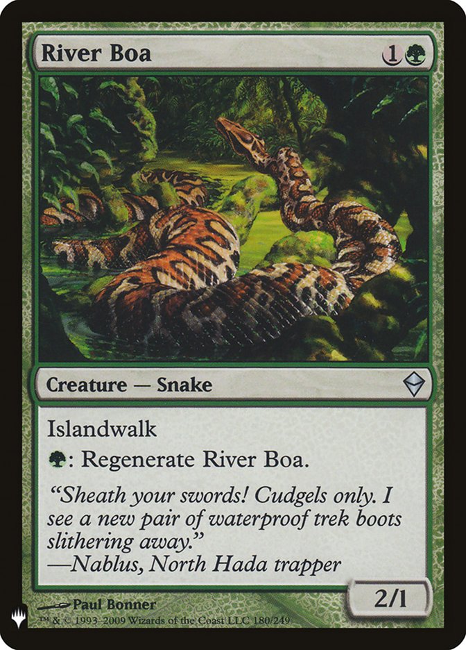 River Boa [Mystery Booster] | Local Legends