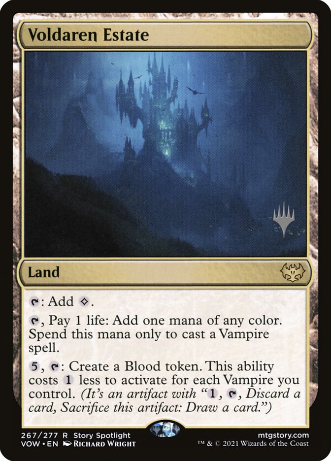 Voldaren Estate (Promo Pack) [Innistrad: Crimson Vow Promos] | Local Legends