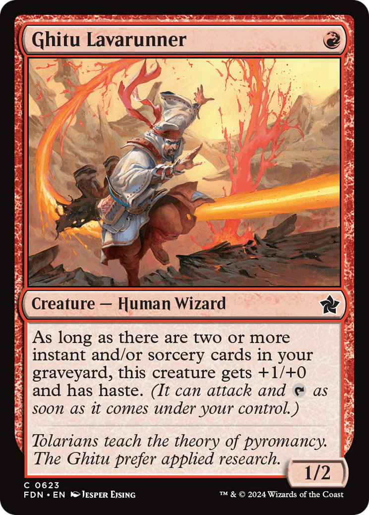 Ghitu Lavarunner [Foundations] | Local Legends