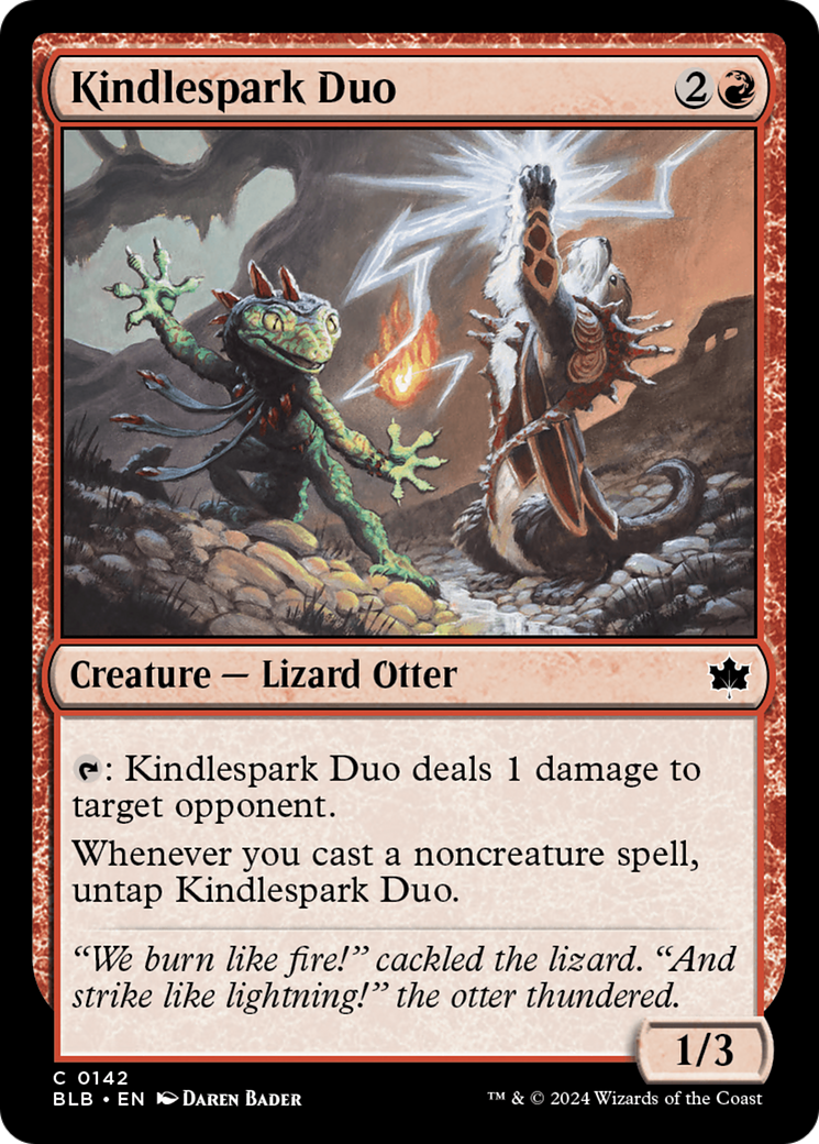 Kindlespark Duo [Bloomburrow] | Local Legends