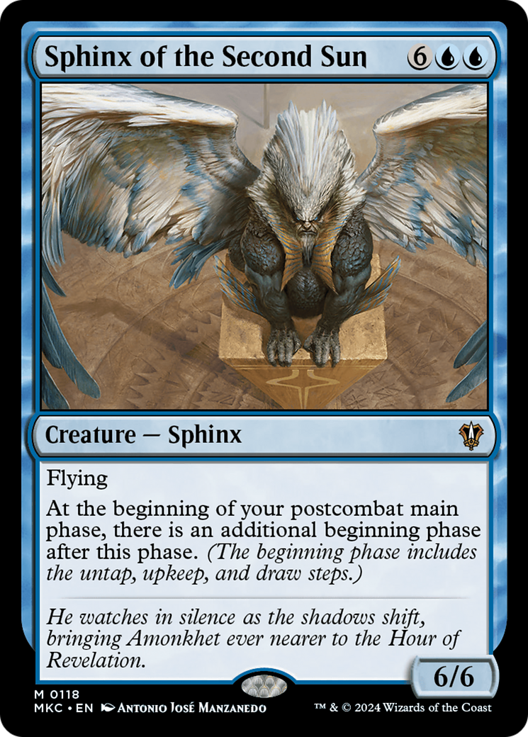 Sphinx of the Second Sun [Murders at Karlov Manor Commander] | Local Legends