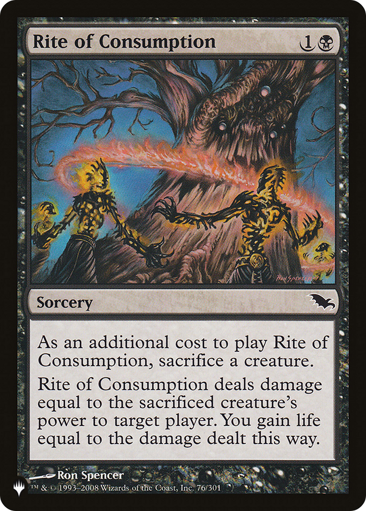 Rite of Consumption [The List] | Local Legends
