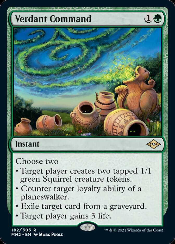 Verdant Command [Modern Horizons 2] | Golgari Games