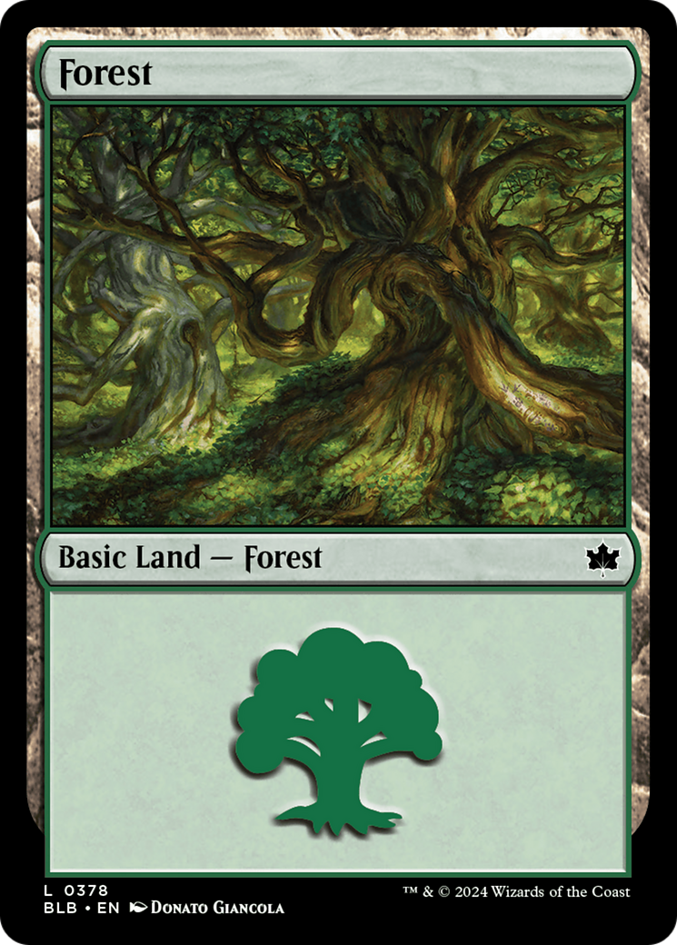 Forest (0378) [Bloomburrow] | Golgari Games