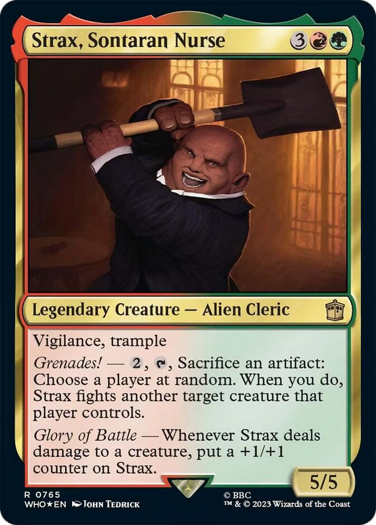 Strax, Sontaran Nurse (Surge Foil) [Doctor Who] | Local Legends