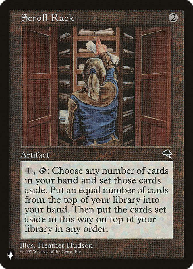 Scroll Rack [The List] | Local Legends