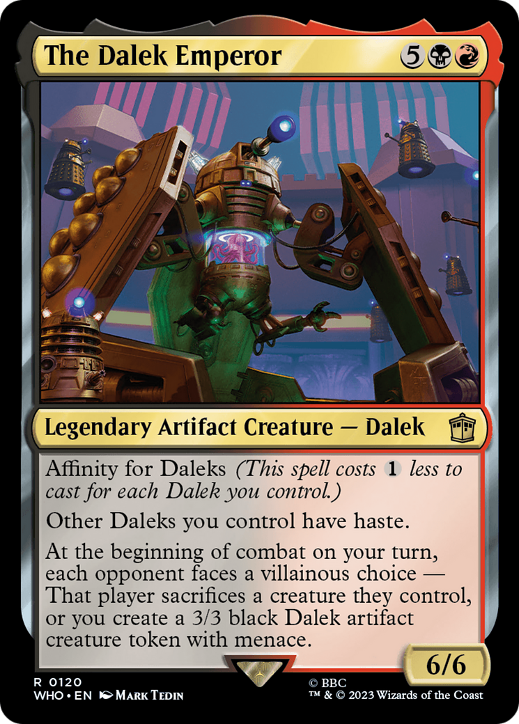 The Dalek Emperor (Extended Art) [Doctor Who] | Local Legends